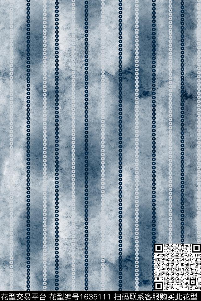 肌理简约笔触数码印花花型下载（图片编号: 1635111） - 瓦栏（Walan）