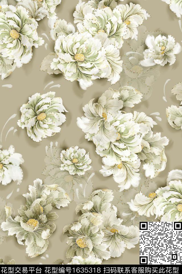 印花花型下载（图片编号: 1635318） - 瓦栏（Walan）