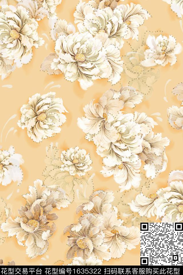 印花花型下载（图片编号: 1635322） - 瓦栏（Walan）