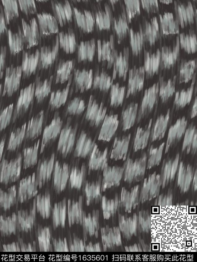 纹理豹纹动物纹数码印花花型下载（图片编号: 1635601） - 瓦栏（Walan）