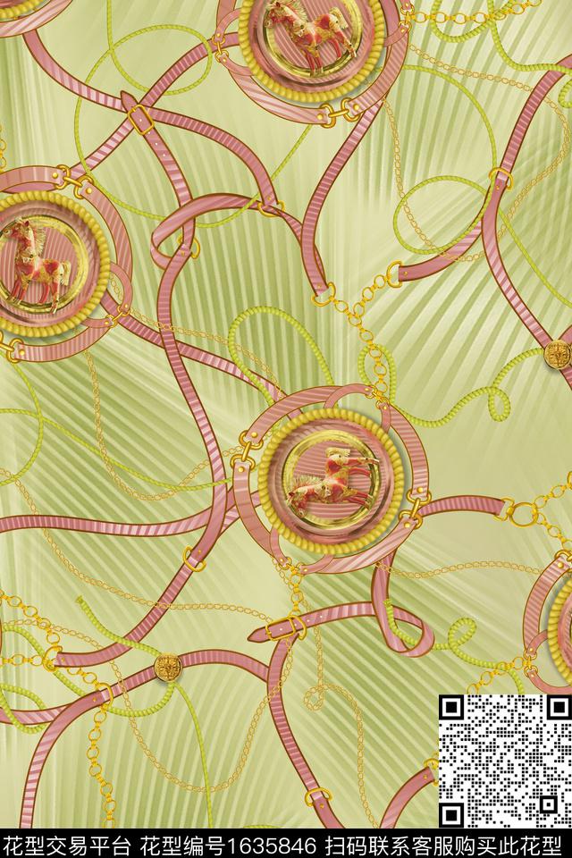 印花花型下载（图片编号: 1635846） - 瓦栏（Walan）