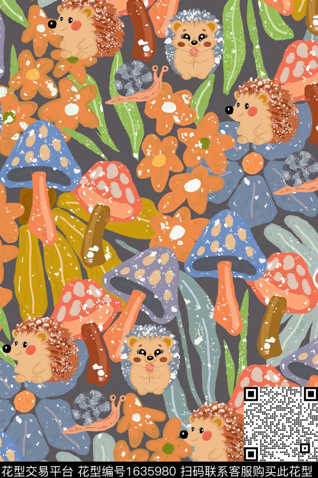 印花花型下载（图片编号: 1635980） - 瓦栏（Walan）