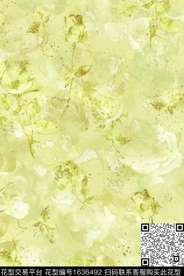 印花花型下载（图片编号: 1636492） - 瓦栏（Walan）