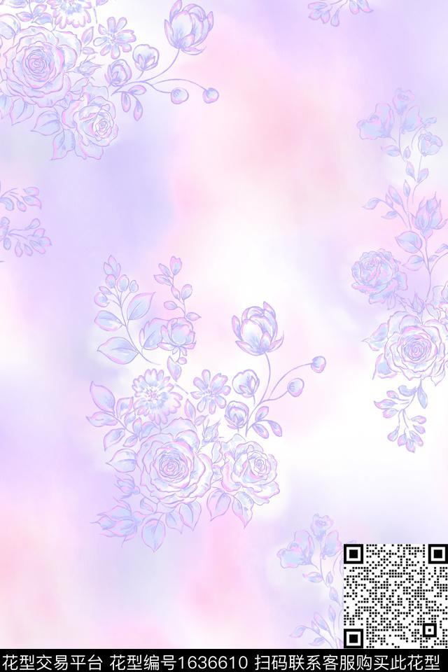 印花花型下载（图片编号: 1636610） - 瓦栏（Walan）