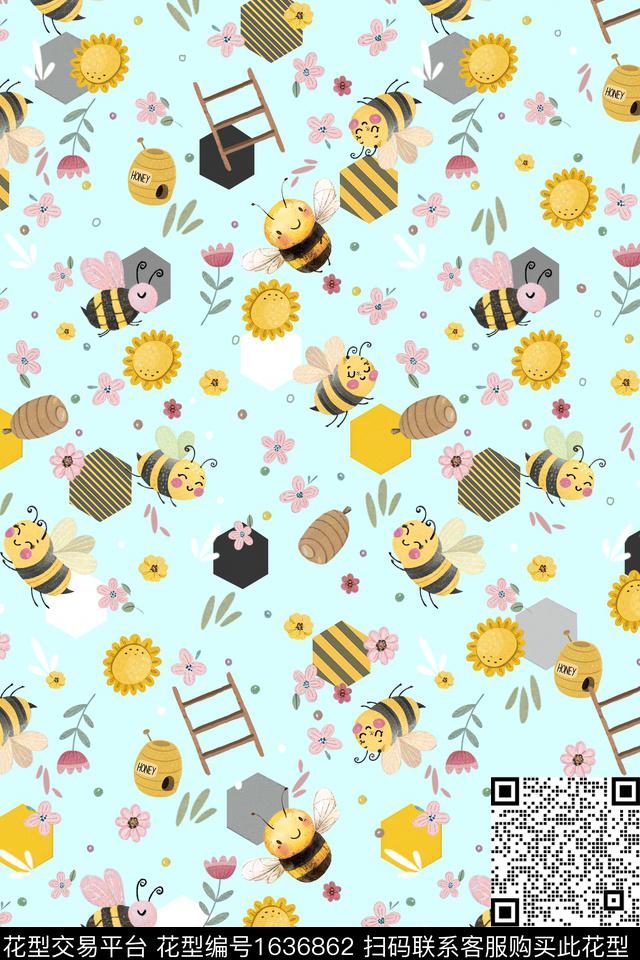 印花花型下载（图片编号: 1636862） - 瓦栏（Walan）