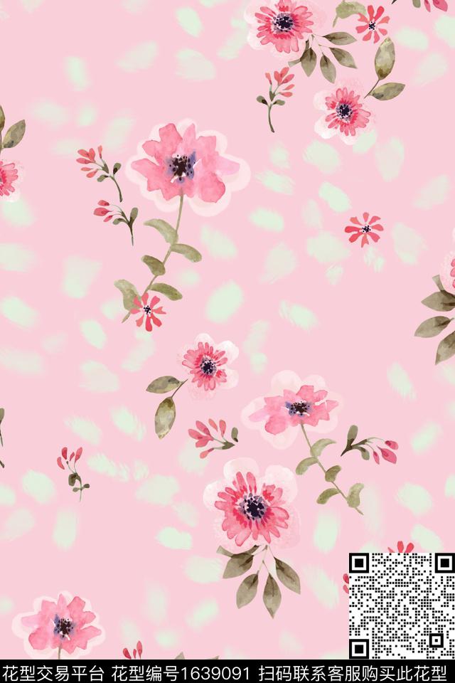 印花花型下载（图片编号: 1639091） - 瓦栏（Walan）