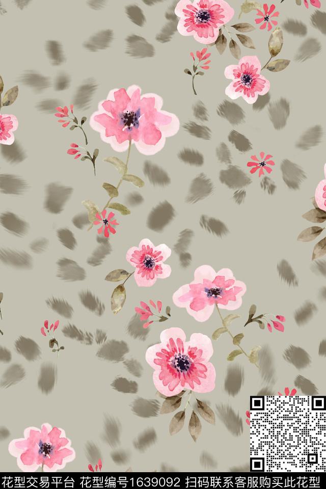 印花花型下载（图片编号: 1639092） - 瓦栏（Walan）