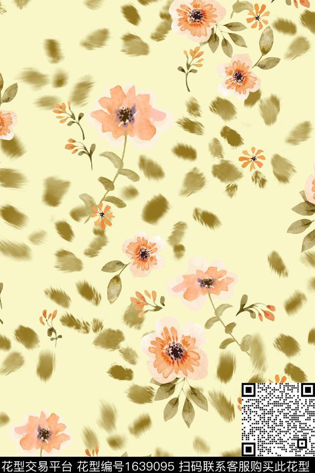 印花花型下载（图片编号: 1639095） - 瓦栏（Walan）