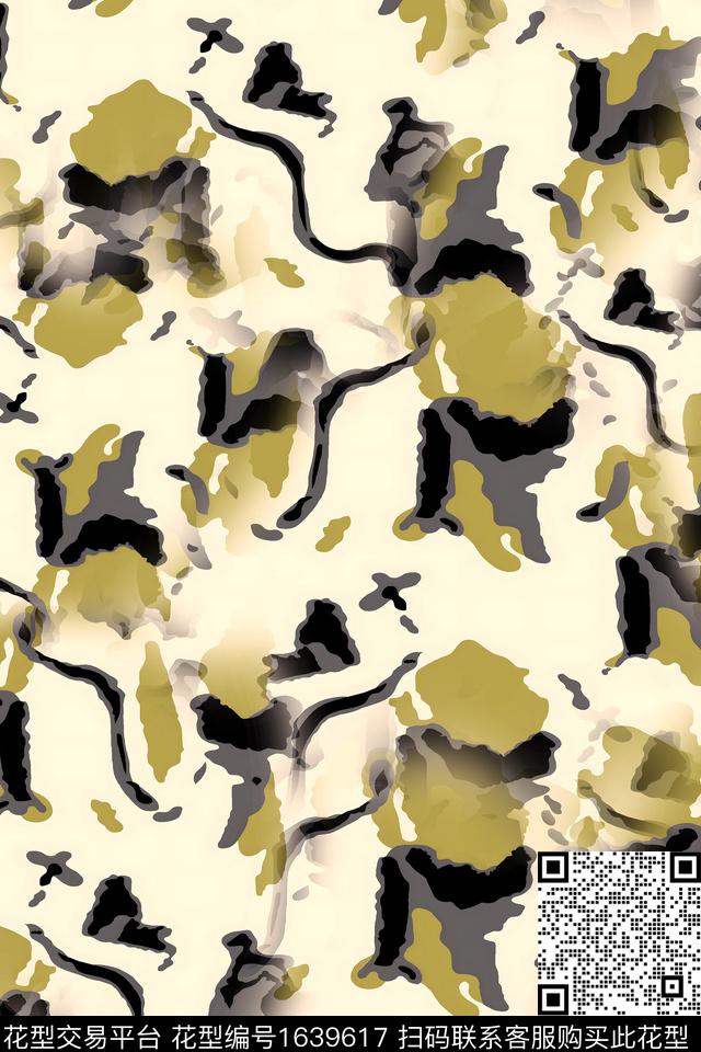衬衫几何男装数码印花花型下载（图片编号: 1639617） - 瓦栏（Walan）