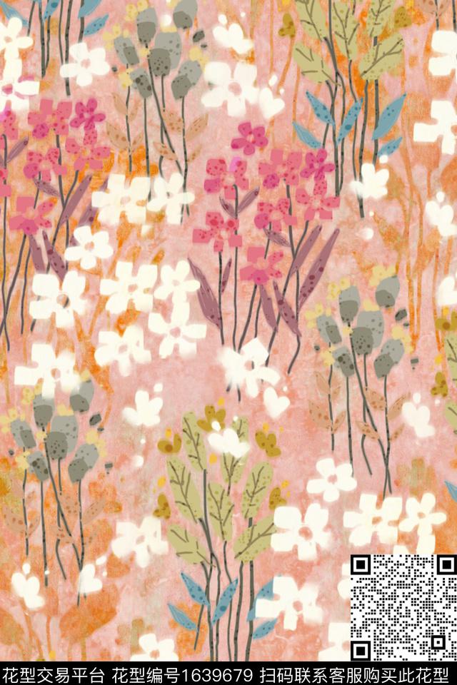 印花花型下载（图片编号: 1639679） - 瓦栏（Walan）