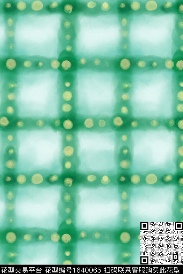 小清新肌理笔触数码印花花型下载（图片编号: 1640065） - 瓦栏（Walan）