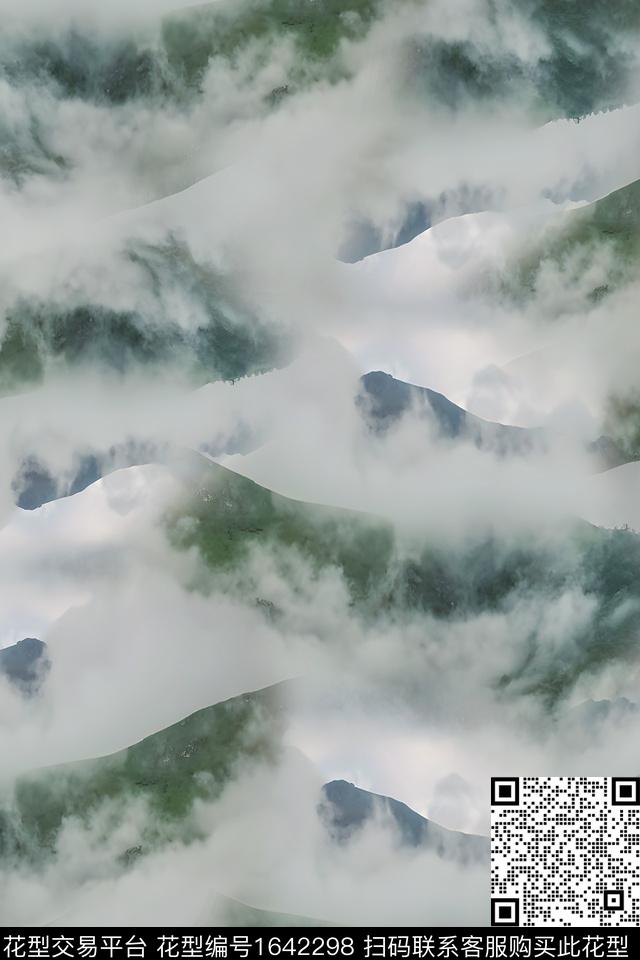 纹理户外肌理数码印花花型下载（图片编号: 1642298） - 瓦栏（Walan）