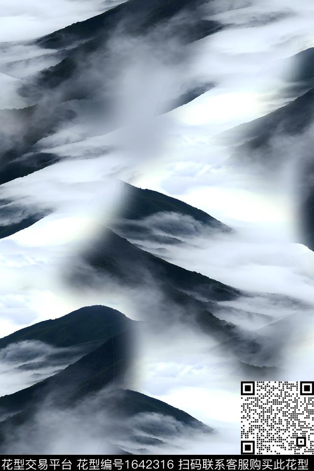 纹理户外肌理数码印花花型下载（图片编号: 1642316） - 瓦栏（Walan）