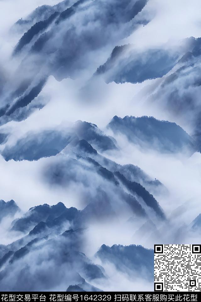 纹理户外肌理数码印花花型下载（图片编号: 1642329） - 瓦栏（Walan）