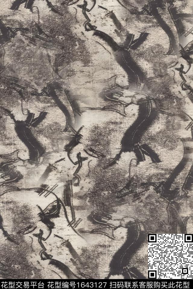 户外肌理男装数码印花花型下载（图片编号: 1643127） - 瓦栏（Walan）