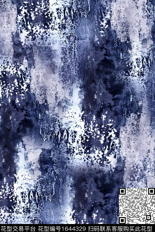 纹理晕染肌理大理石数码印花花型下载（图片编号: 1644329） - 瓦栏（Walan）