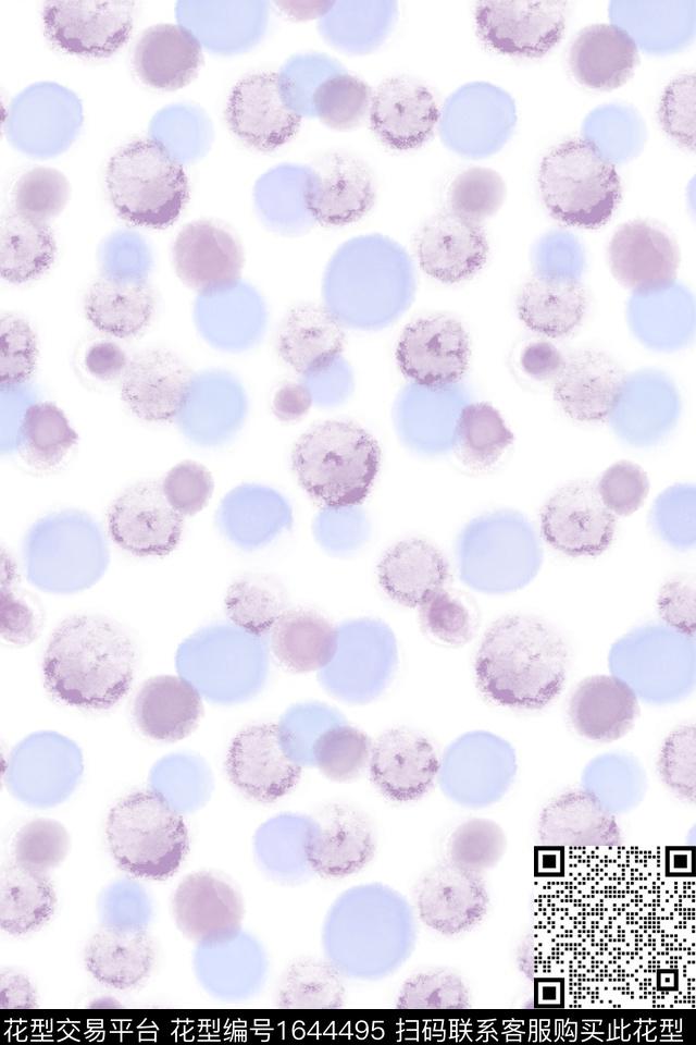 小清新肌理简约数码印花花型下载（图片编号: 1644495） - 瓦栏（Walan）