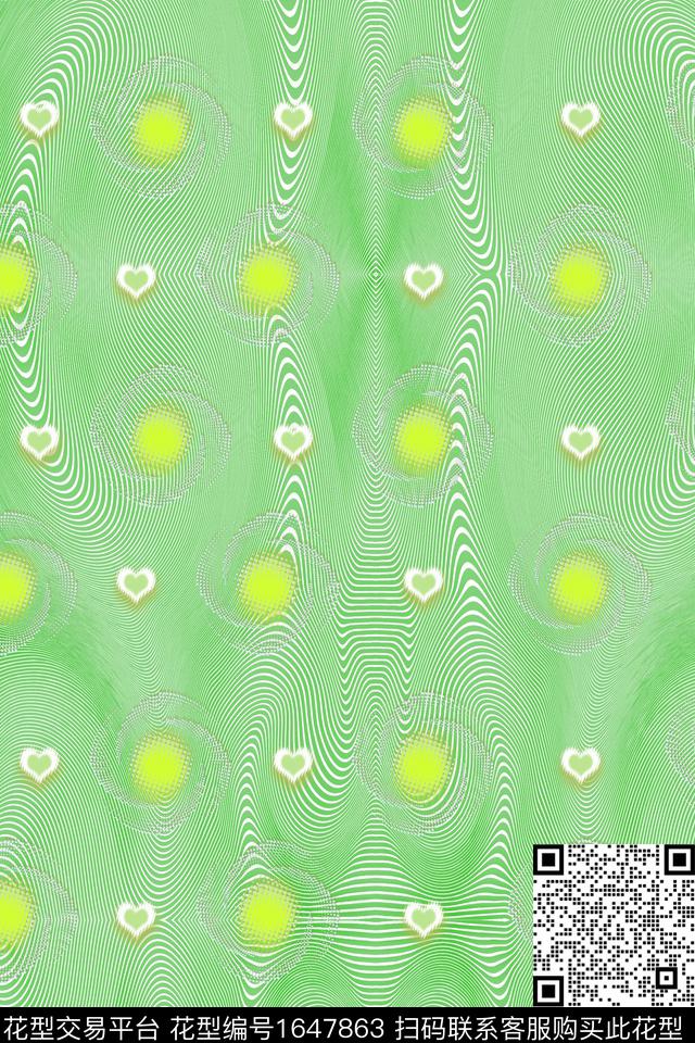 印花花型下载（图片编号: 1647863） - 瓦栏（Walan）