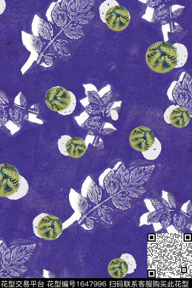 印花花型下载（图片编号: 1647996） - 瓦栏（Walan）