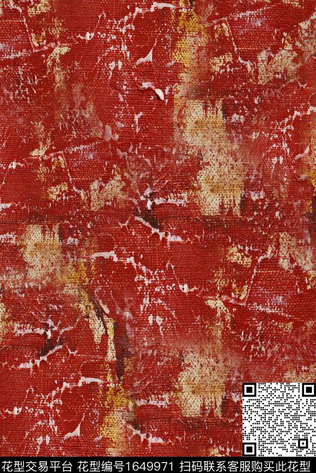 纹理肌理油画花型数码印花花型下载（图片编号: 1649971） - 瓦栏（Walan）