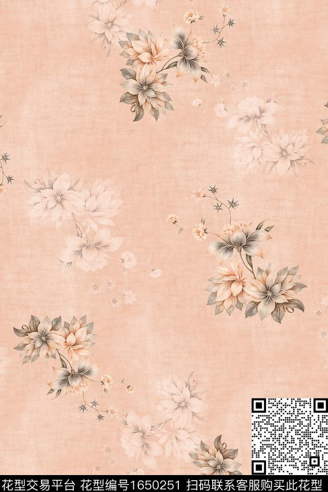 数码印花花型下载（图片编号: 1650251） - 瓦栏（Walan）