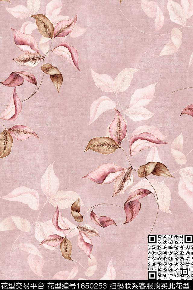 年轻女装满版散花小碎花数码印花花型下载（图片编号: 1650253） - 瓦栏（Walan）