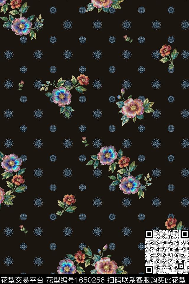 印花花型下载（图片编号: 1650256） - 瓦栏（Walan）