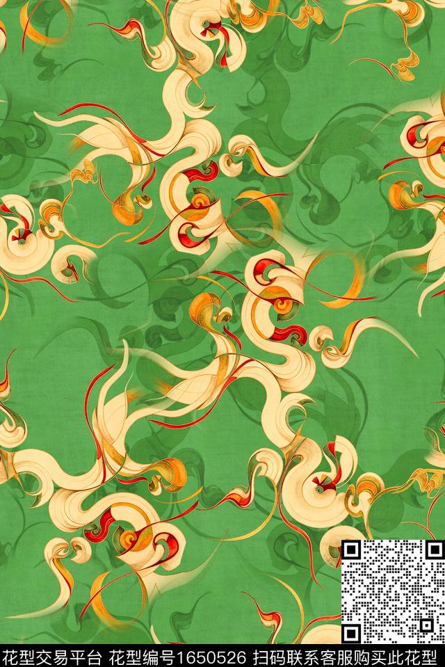 年轻女装满版散花小碎花数码印花花型下载（图片编号: 1650526） - 瓦栏（Walan）