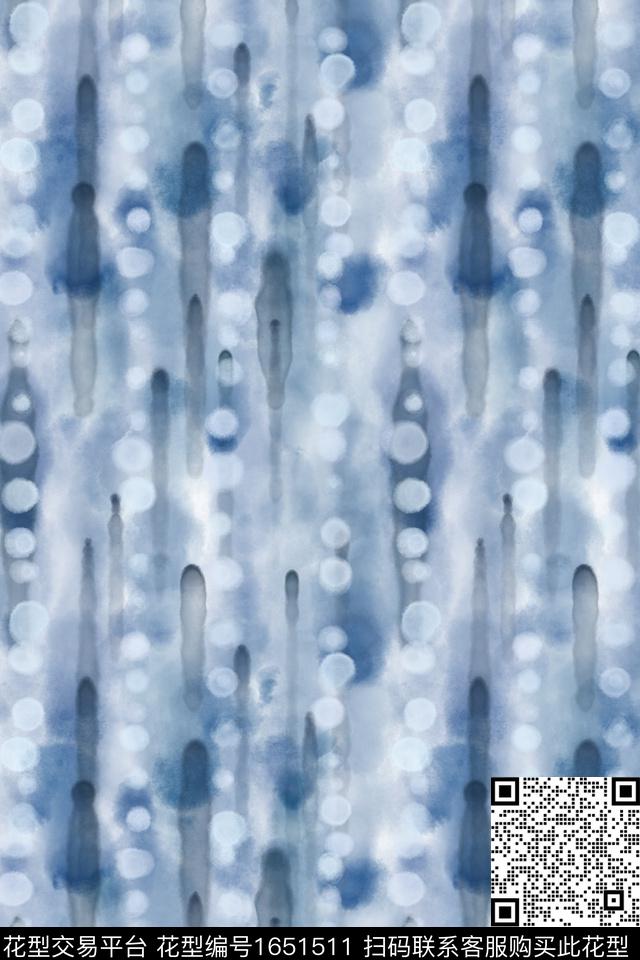 民族风肌理水彩数码印花花型下载（图片编号: 1651511） - 瓦栏（Walan）