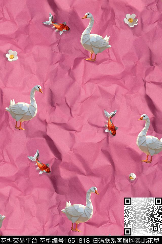 印花花型下载（图片编号: 1651818） - 瓦栏（Walan）