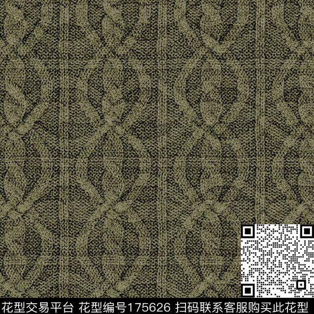 传统印花感悟抽象数码印花花型下载（图片编号: 175626） - 瓦栏（Walan）