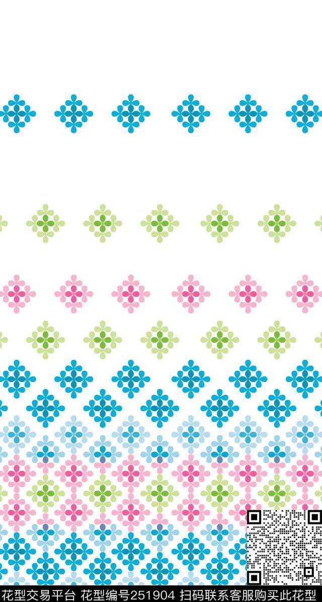 X-字母符号/Letter传统印花花型下载（图片编号: 251904） - 瓦栏（Walan）