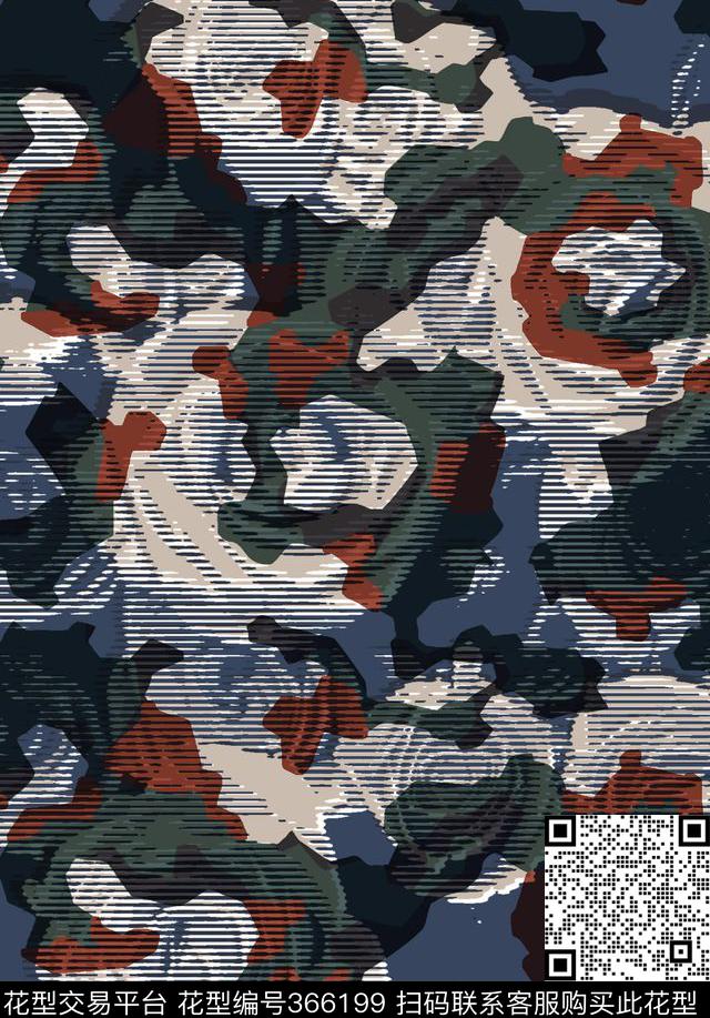 动画玫瑰欧美数码印花花型下载（图片编号: 366199） - 瓦栏（Walan）