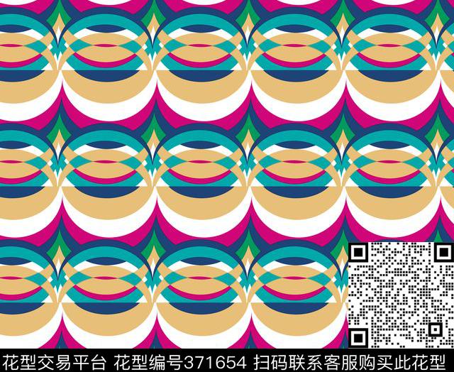 几何几何条纹条纹传统印花花型下载（图片编号: 371654） - 瓦栏（Walan）