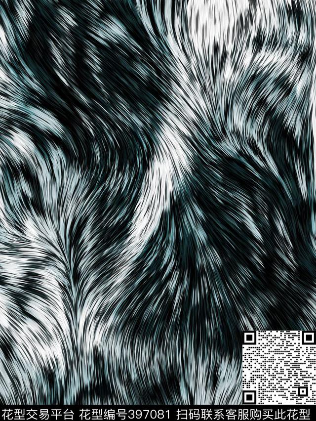 非洲动物纹理数码印花花型下载（图片编号: 397081） - 瓦栏（Walan）