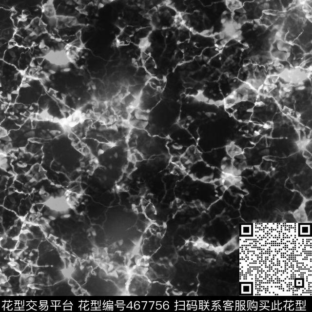 简约时尚自然景观大地裂纹数码印花花型下载（图片编号: 467756） - 瓦栏（Walan）