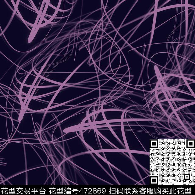 秋冬冷光光影数码印花花型下载（图片编号: 472869） - 瓦栏（Walan）
