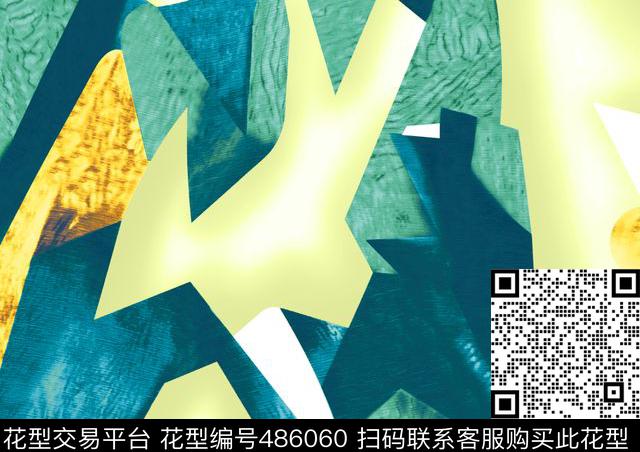 抽象大理石纹2015-2016秋冬数码印花花型下载（图片编号: 486060） - 瓦栏（Walan）