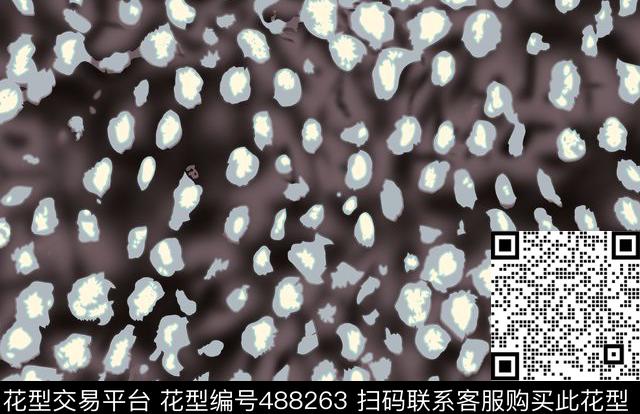 几何线条格子数码印花花型下载（图片编号: 488263） - 瓦栏（Walan）