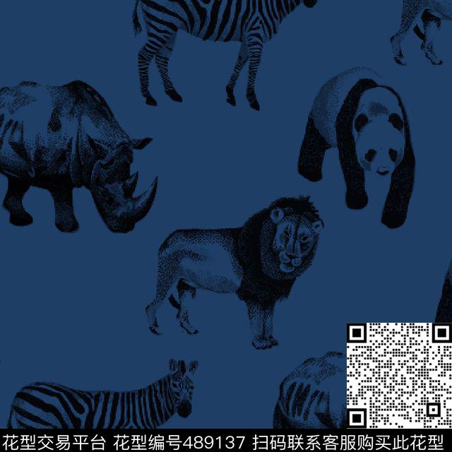 2016秋冬男装外套传统印花花型下载（图片编号: 489137） - 瓦栏（Walan）