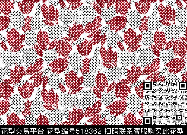 几何字母格子传统印花花型下载（图片编号: 518362） - 瓦栏（Walan）