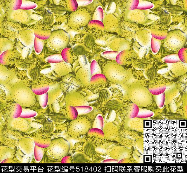 几何扎染花型花卉传统印花花型下载（图片编号: 518402） - 瓦栏（Walan）