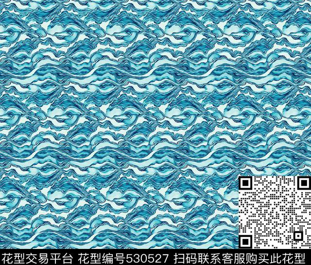 裁片几何色块数码印花花型下载（图片编号: 530527） - 瓦栏（Walan）