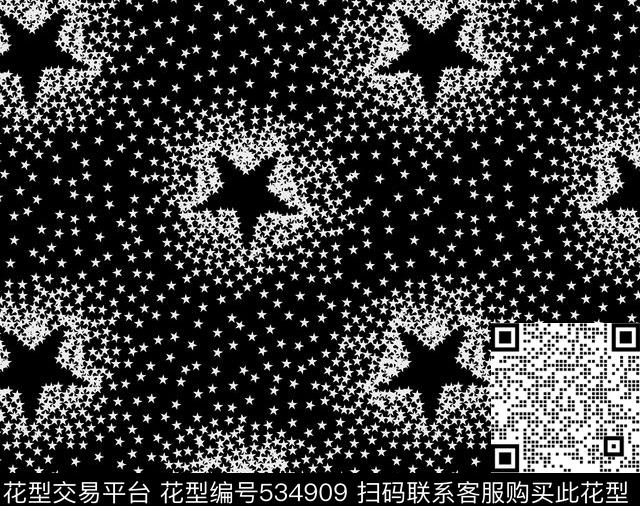 线条几何花卉花纹传统印花花型下载（图片编号: 534909） - 瓦栏（Walan）