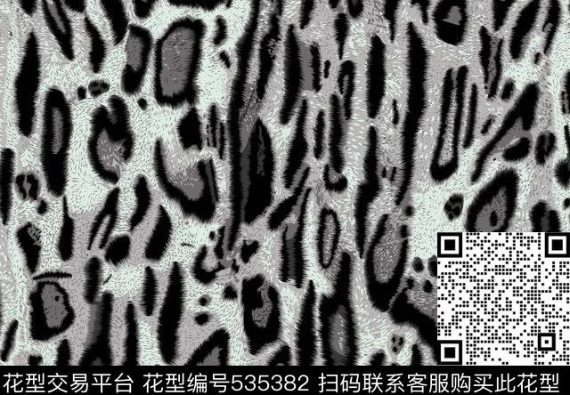 线条几何花卉花纹传统印花花型下载（图片编号: 535382） - 瓦栏（Walan）