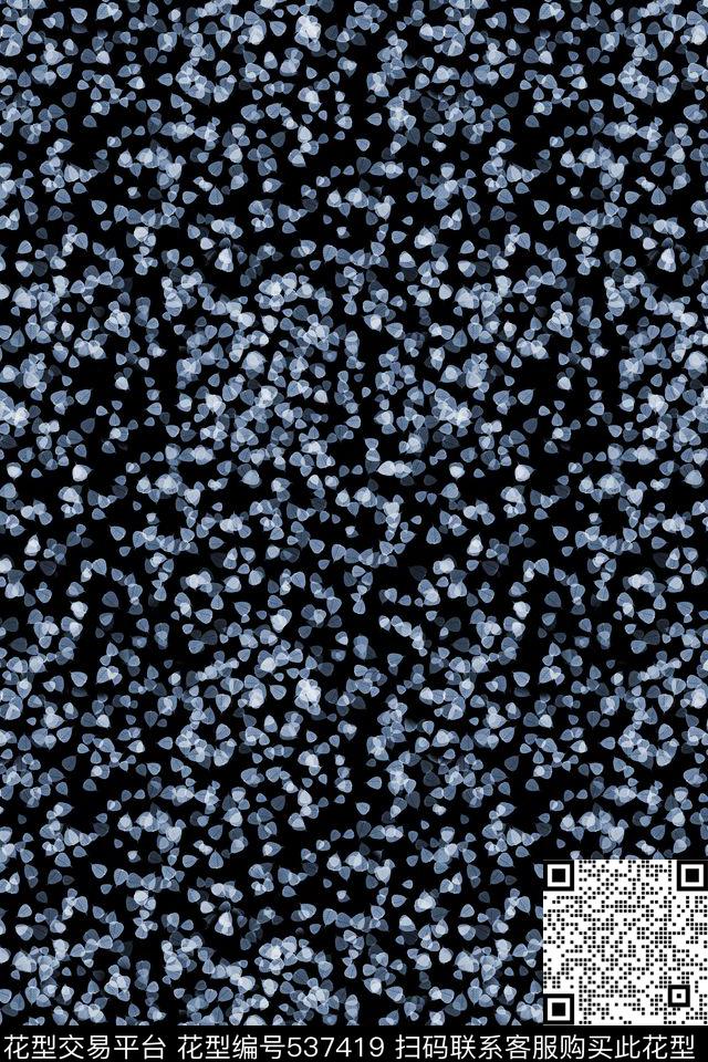 符号交错排列数码印花花型下载（图片编号: 537419） - 瓦栏（Walan）