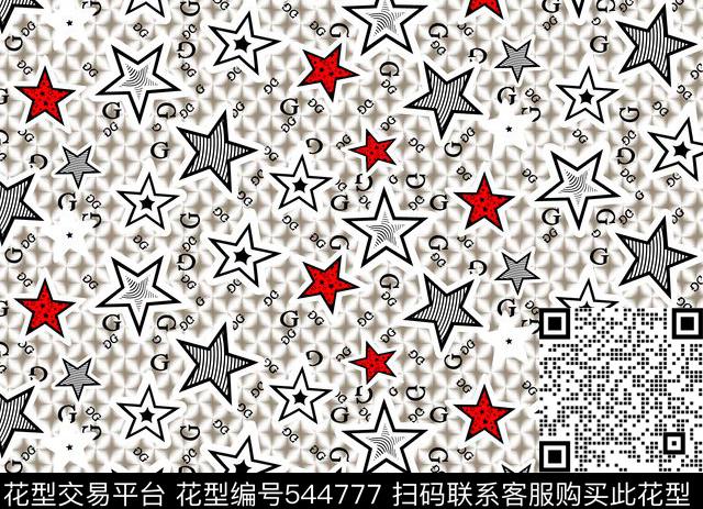 花卉小碎花花纹传统印花花型下载（图片编号: 544777） - 瓦栏（Walan）