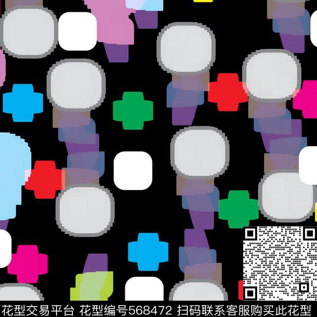 2时尚花卉数码印花花型下载（图片编号: 568472） - 瓦栏（Walan）