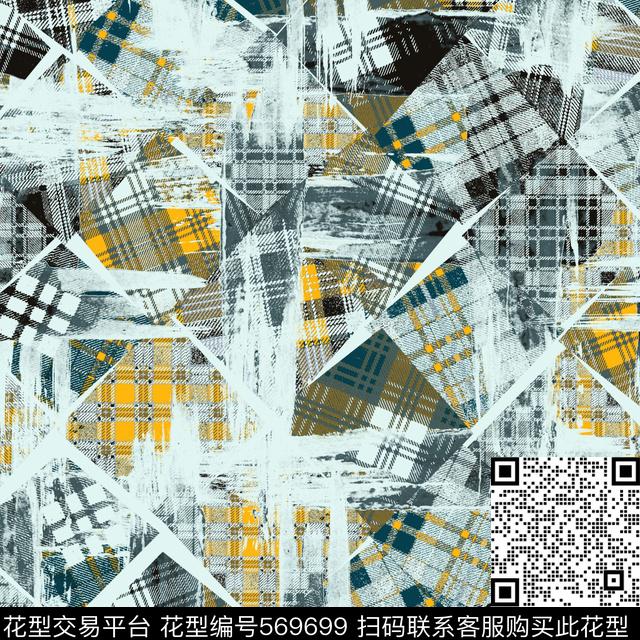 人物男装数码花型数码印花花型下载（图片编号: 569699） - 瓦栏（Walan）