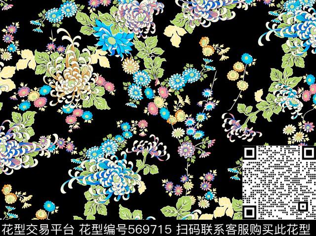 人物男装数码花型数码印花花型下载（图片编号: 569715） - 瓦栏（Walan）